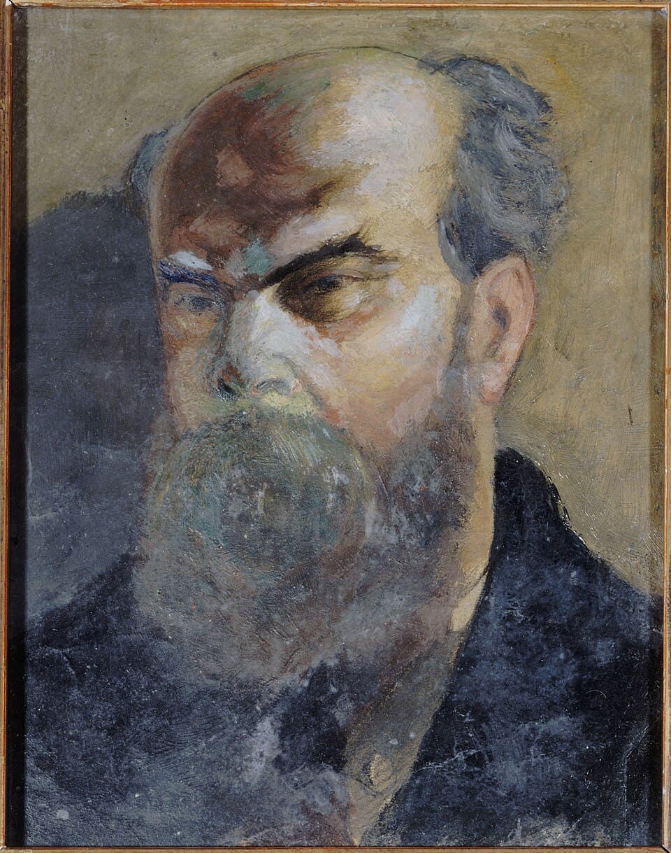 French: Portrait de Paul Verlaine (1844-1896), poète title QS:P1476,fr:"Portrait de Paul Verlaine (1844-1896), poète "label QS:Lfr,"Portrait de Paul Verlaine (1844-1896), poète "