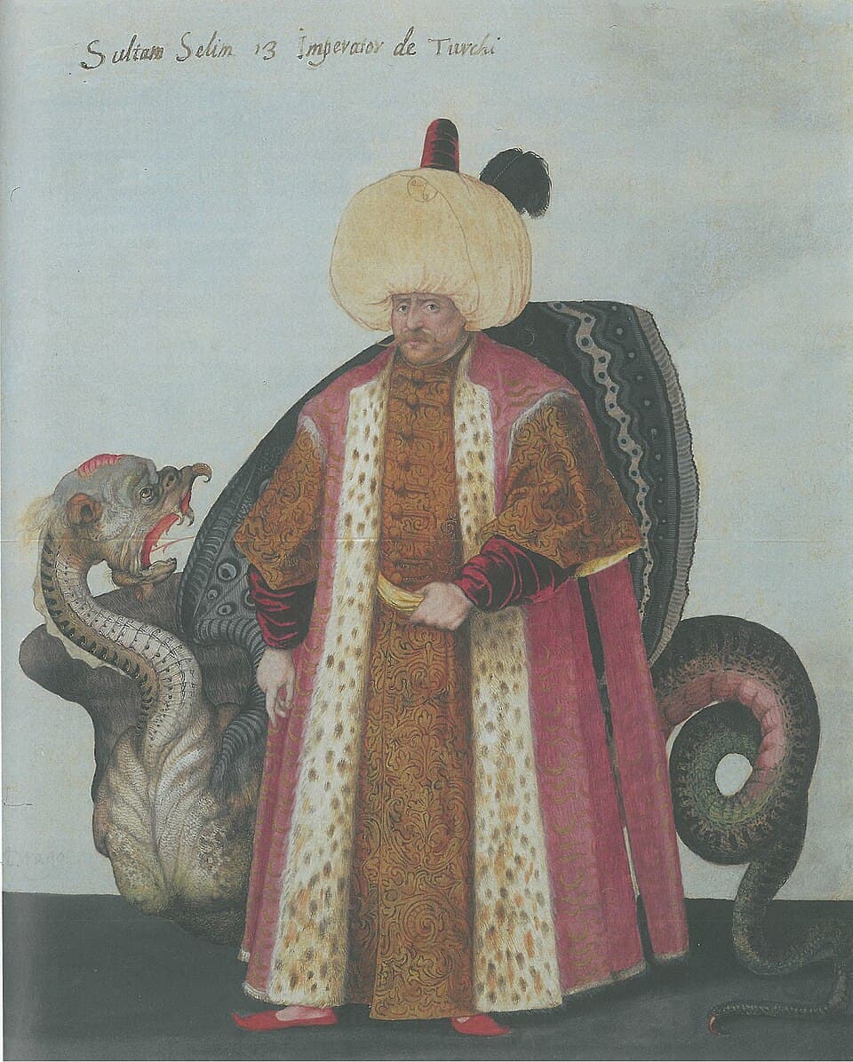 Sultan Selim II by Jacopo Ligozzi