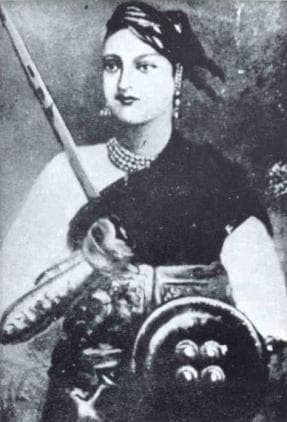 Portrait of Lakshmi Bai