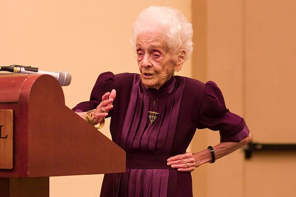 Portrait of Rita Levi-Montalcini