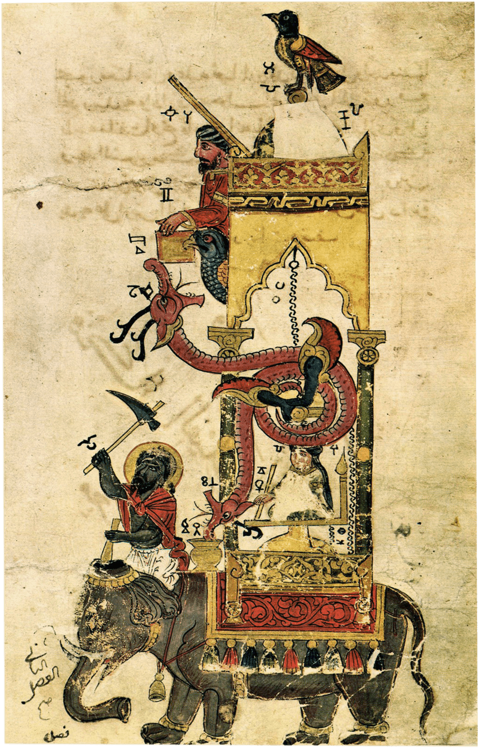 Al-jazari elephant clock