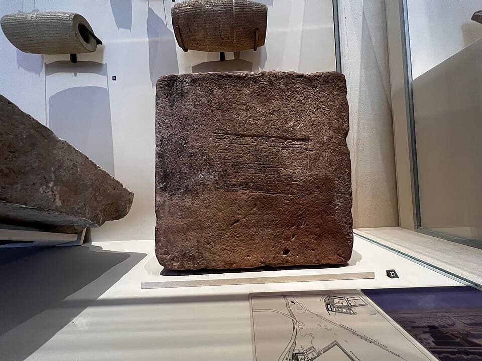 Brique de fondation - 604-562 av. J.-C. - Nabuchodonosor II - Babylone (?) - Louvre - AO 32450 - image 02