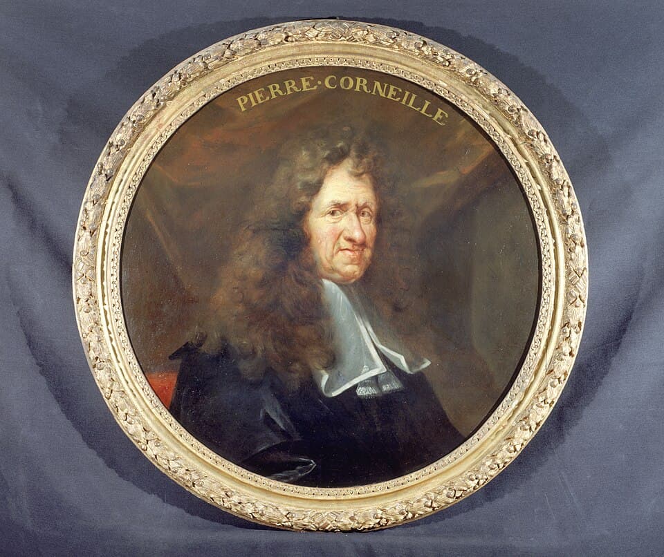 French: Portrait de Pierre Corneille (1606-1684), poète dramatique title QS:P1476,fr:"Portrait de Pierre Corneille (1606-1684), poète dramatique "label QS:Lfr,"Portrait de Pierre Corneille (1606-168