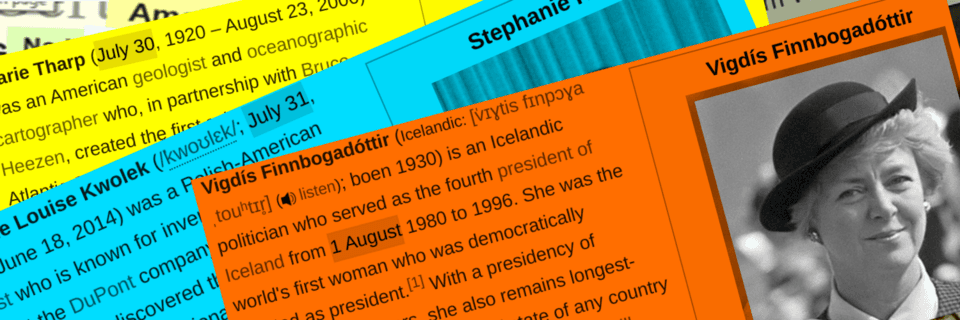 Aug1 Woman of the Day