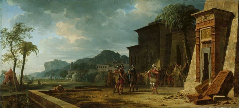 Alexander at the Tomb of Cyrus the Great