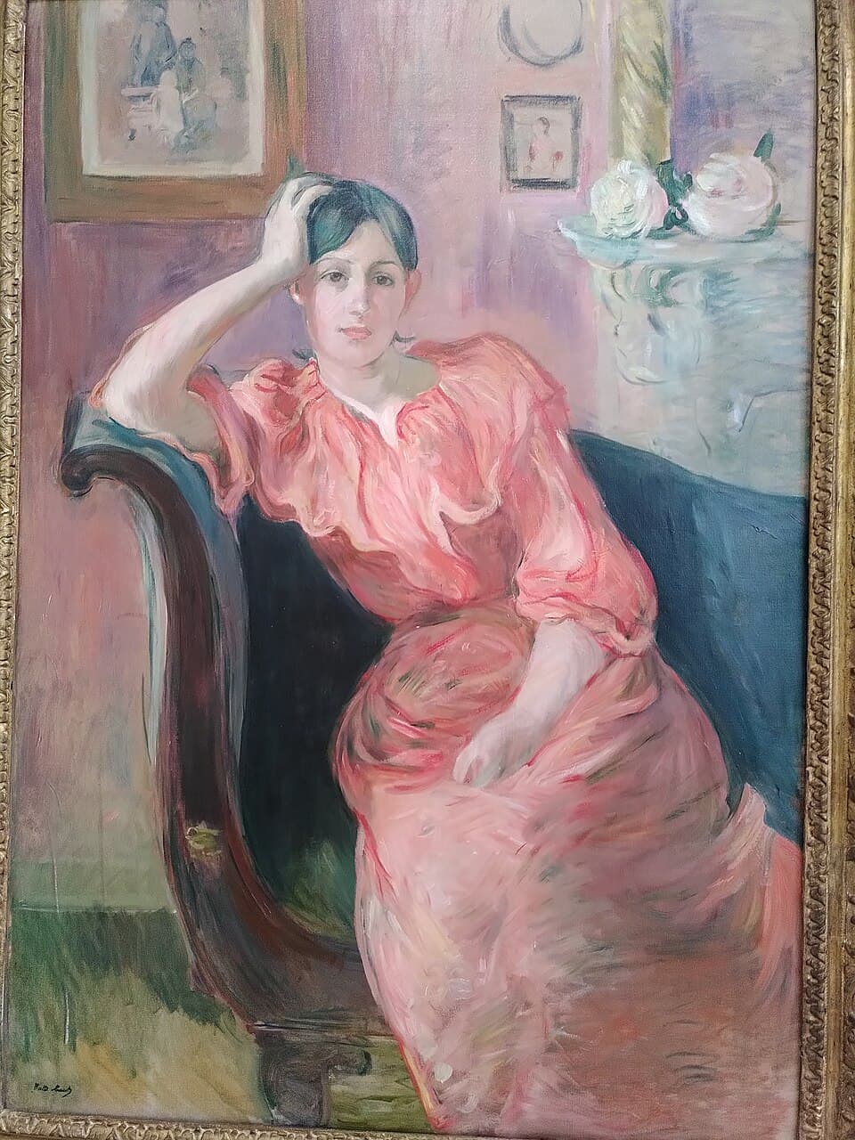 Berthe Morisot Portrait Jeanne Pontillon