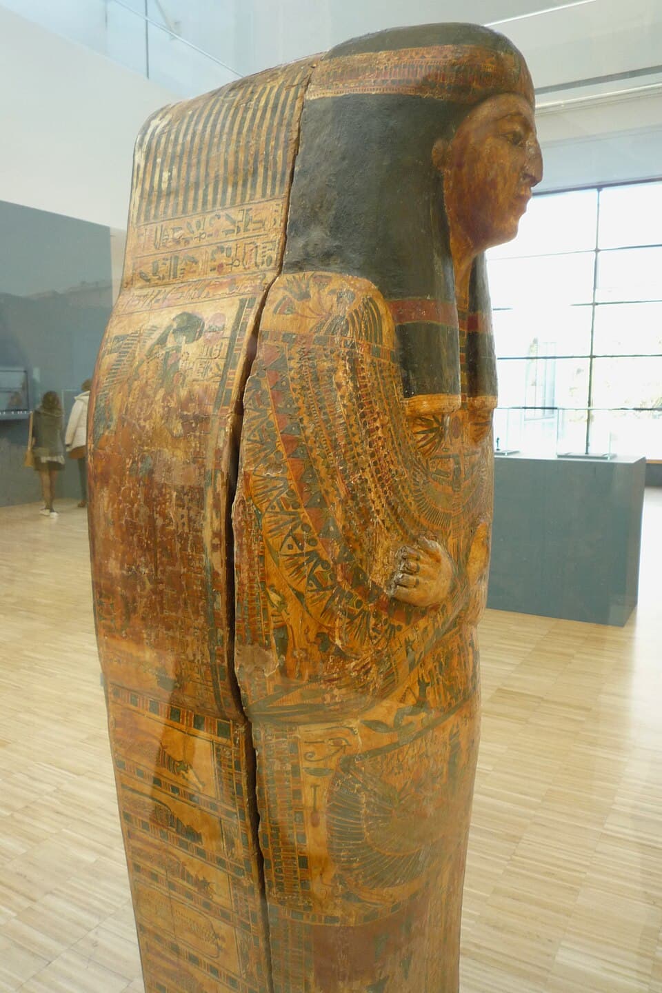 Cercueil de la chanteuse d'Amon-Rê Hatchepsout - Servir les dieux d'Égypte - Musée de Grenoble