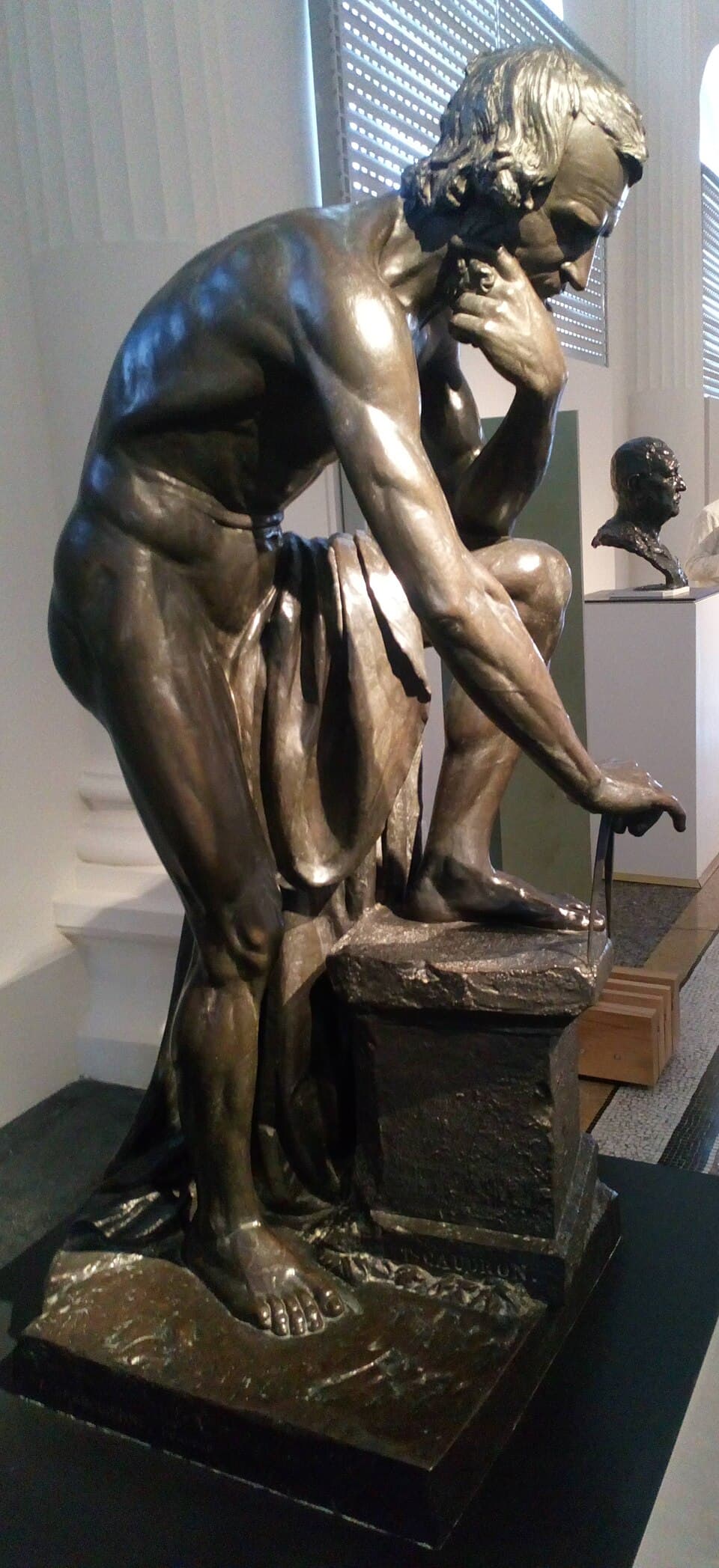 Amiens, musée de Picardie, "Archimède" par Théophile Caudron (1836) 2
