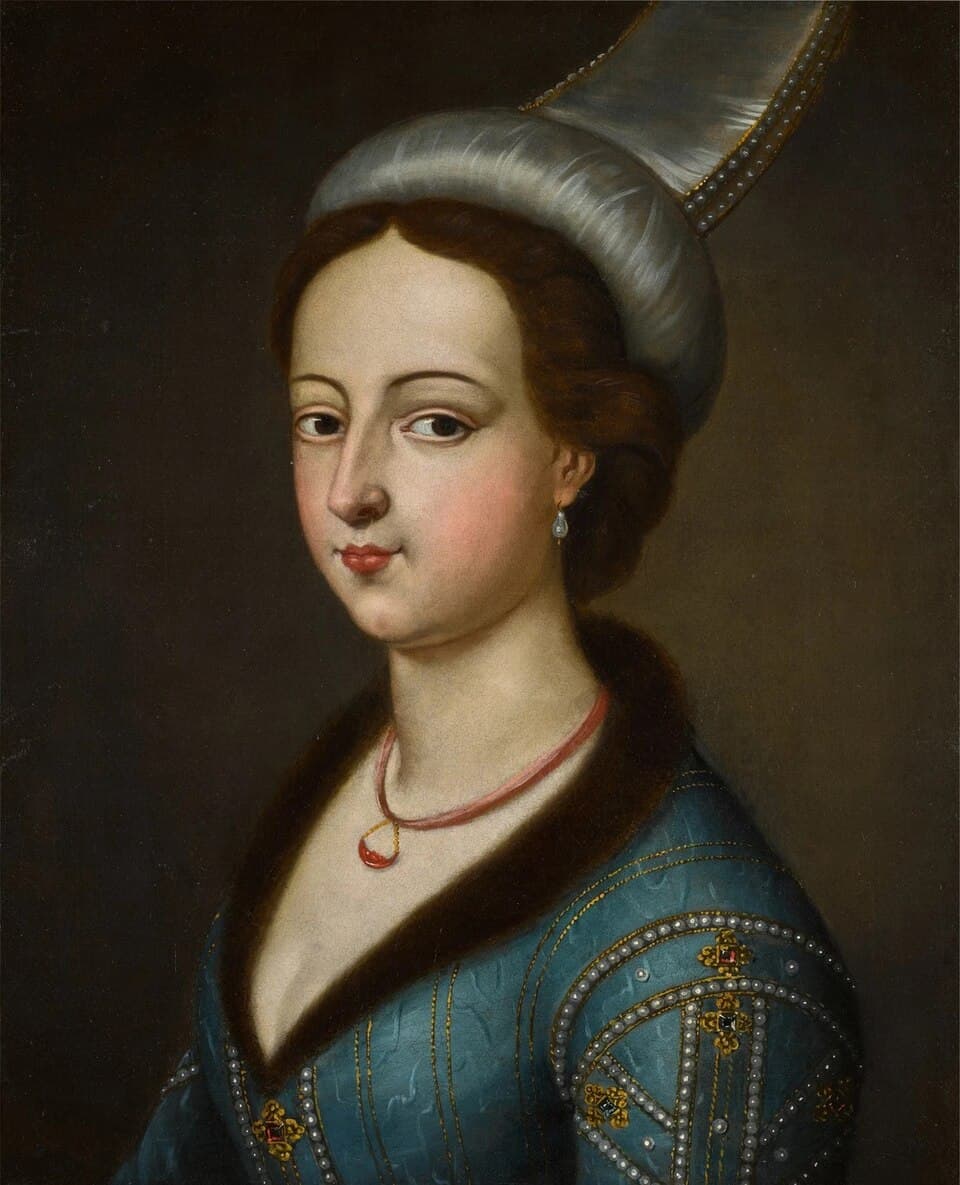 A portrait of Kösem Sultan