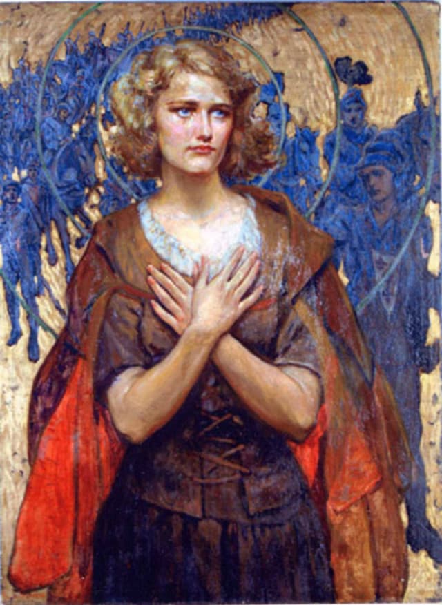 Paul Swan - Portrait of Jeanne d'Arc, 1922
