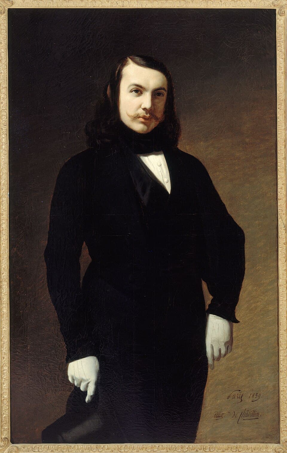 Auguste de Chatillon - Portrait de Théophile Gautier