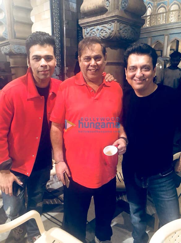 Karan Johar, David Dhawan and Sajid Nadiadwala, 2019