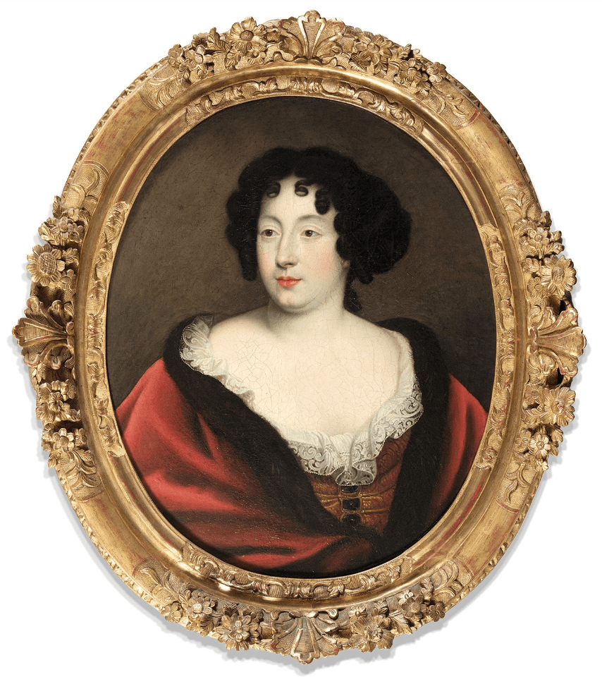 French: Portrait de femme dit portrait de Madame de Maintenon Portrait of Catherine de Neufville, known as portrait of Madame de Maintenontitle QS:P1476,fr:"Portrait de femme dit portrait de Madame
