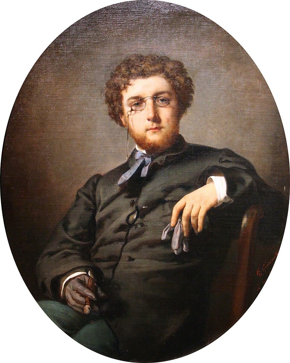 Félix-Henri Giacomotti, ritratto di georges bizet, 1860-70 ca.