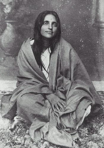 Portrait de Anandamayi Ma