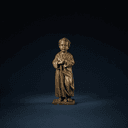 La figurine commémorative de l'enfant sacrifié
