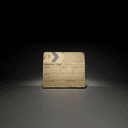 Claquoir de tournage (clapperboard)