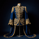 Costume de scène extravagant