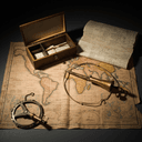 Cartes aéronautiques et instruments de navigation