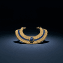 Collier usekh en or et lapis-lazuli