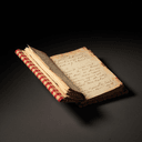 Red and white checkered diary