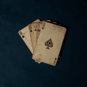 Cartes à jouer perforées