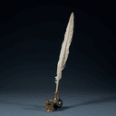 Plume d'oie et encrier