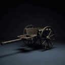 Chariot à grandes roues