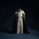 Habit blanc et manteau noir des Mantellate