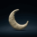 La lune (croissant lunaire)