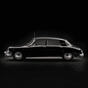 Citroën DS noire présidentielle