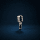 Microphone de studio radio