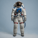 Combinaison de vol NASA (bleu ciel)