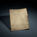 Partition manuscrite autographe