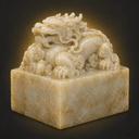 Sceau impérial en jade (玉璽, yù xǐ)