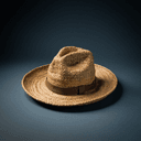 Chapeau de paille de cueilleur