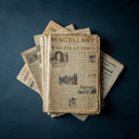 Revue 'Miscellany' (雜誌) et journaux shanghaiens