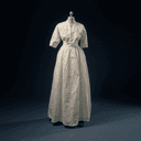 Robe de mousseline blanche