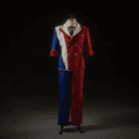 Costume tailleur aux couleurs nationales