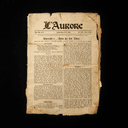 Exemplaire de L'Aurore du 13 janvier 1898