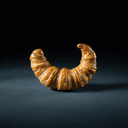Croissant de lune en or