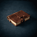 Carnet de voyage en cuir