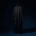 Vêtements de deuil en noir ou violet sombre