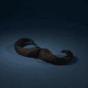 Moustache peinte au greasepaint