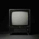 Poste de télévision noir et blanc (années 1950-1960)