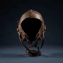 Casque de vol en cuir