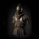 Armure de conquistador (cota de malla et morion)