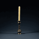 Cierge ou lampe à huile