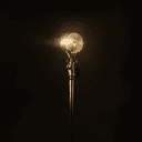 Microphone vintage à ruban