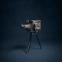 Caméra de cinéma muet (Bell & Howell 2709)